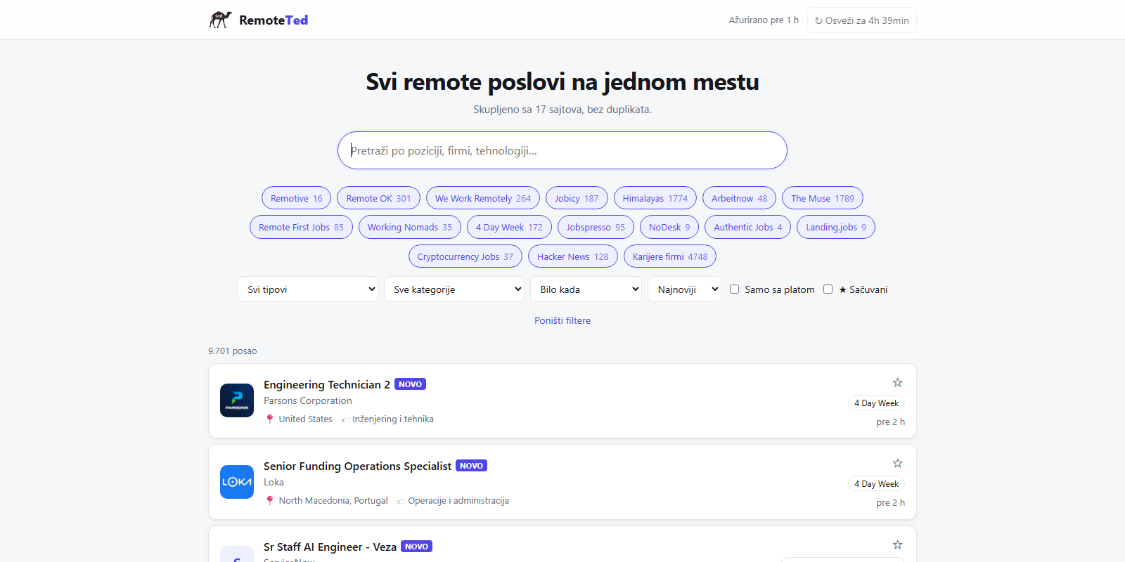 RemoteTed - screenshot
